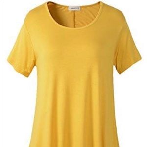 Mustard Tee Shirt Tunic